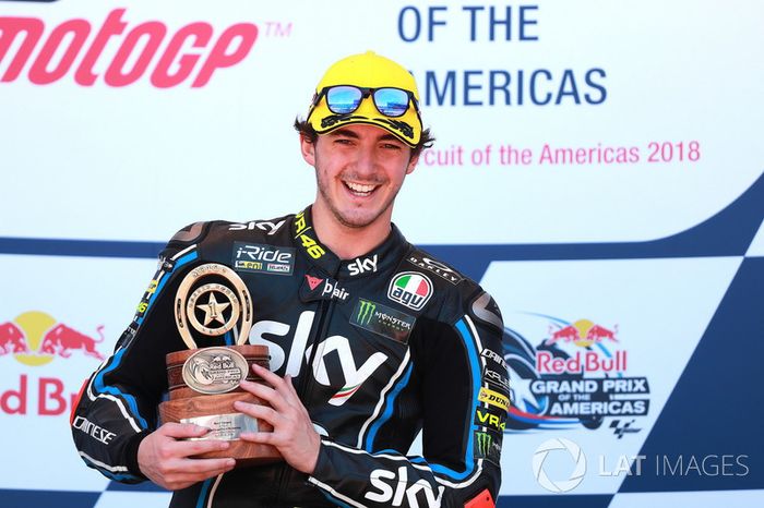 Podium: Ganador, Francesco Bagnaia, Sky Racing Team VR46