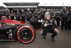 Polesitter Robert Wickens, Schmidt Peterson Motorsports Honda