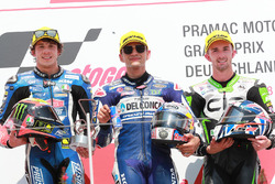 Podyum: Yarış galibi Jorge Martin, Del Conca Gresini Racing Moto3, 2. Marco Bezzecchi, Prustel GP, 3. John McPhee, CIP Green Power