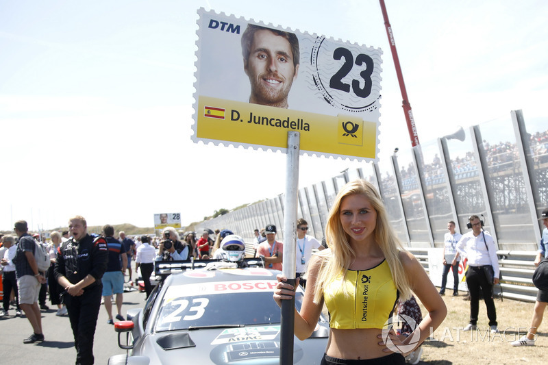 La grid girl di Daniel Juncadella, Mercedes-AMG Team HWA