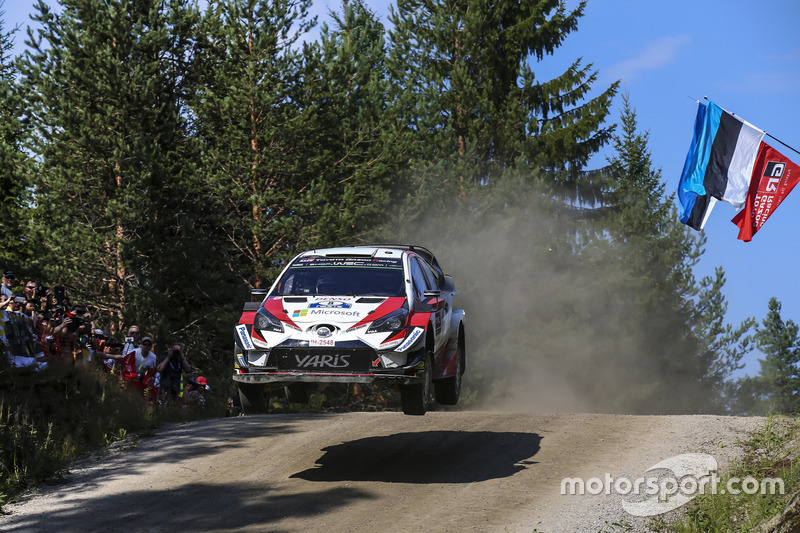 Ott Tanak, Martin Järveoja, Toyota Yaris WRC, Toyota Gazoo Racing
