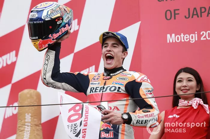 Podium: 1º Marc Marquez, Repsol Honda Team