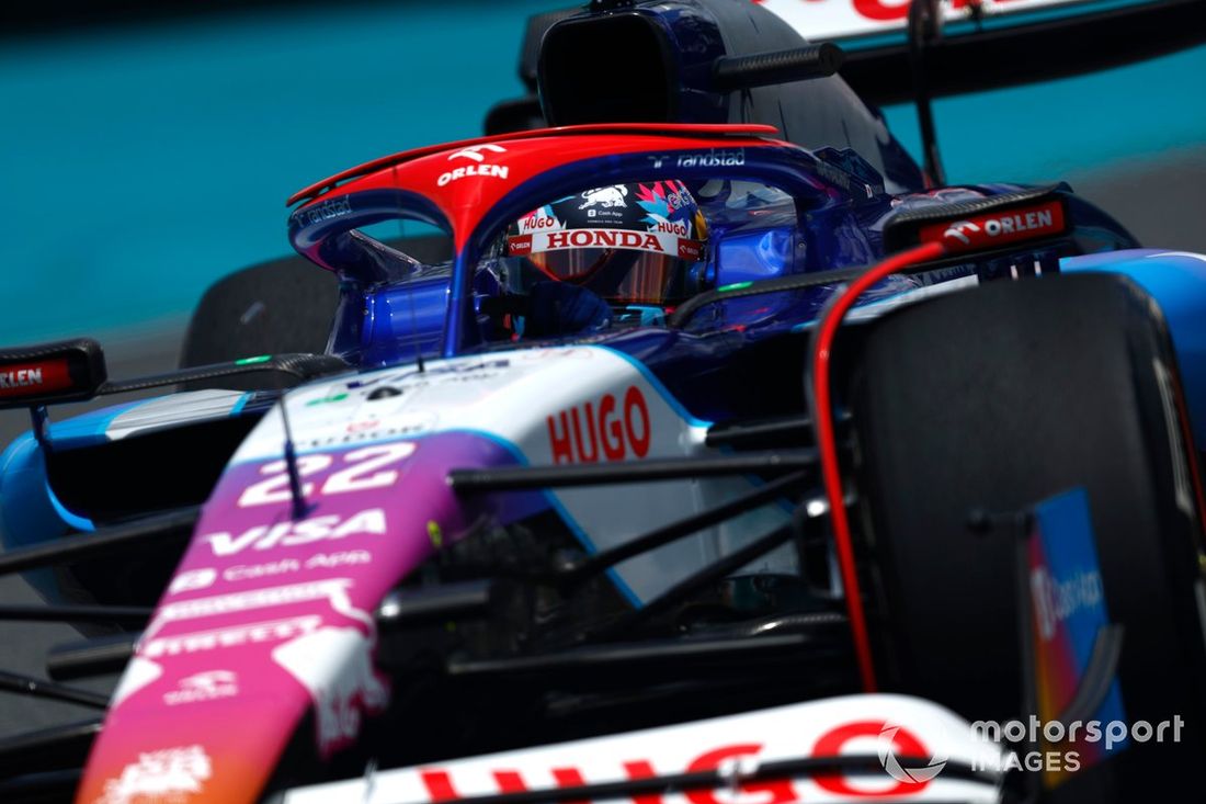 Yuki Tsunoda, RB F1 Team VCARB 01