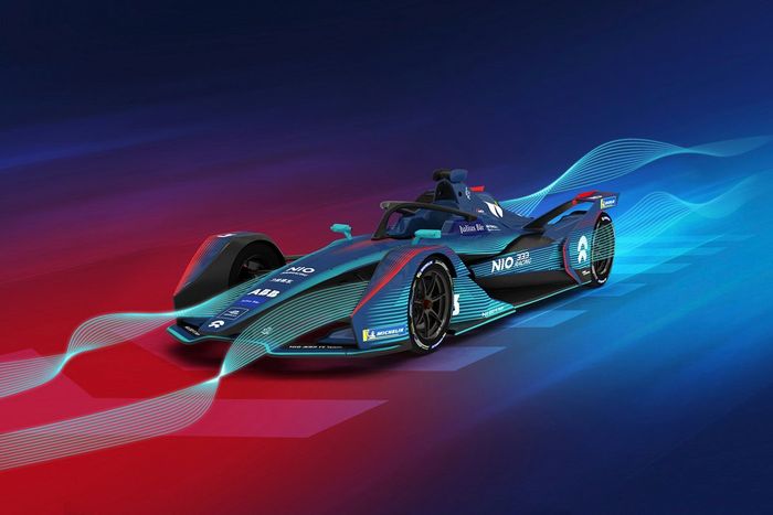 2021-2022 NIO 333 Formula E diseño