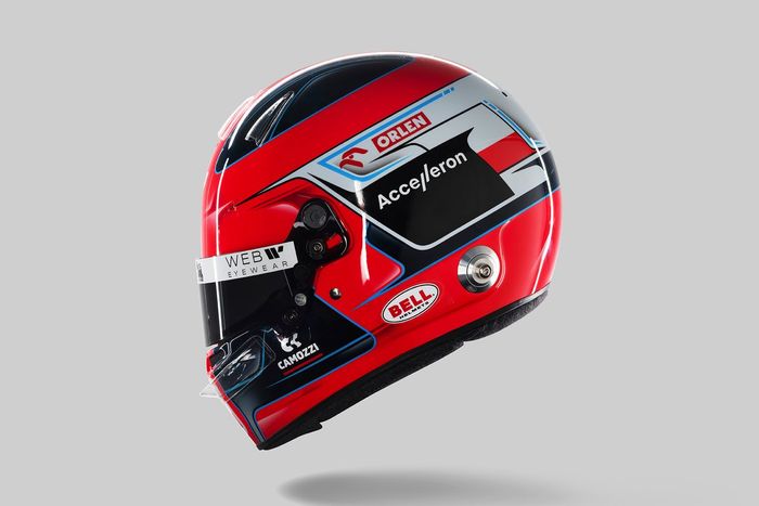 Casco de Robert Kubica, Alfa Romeo