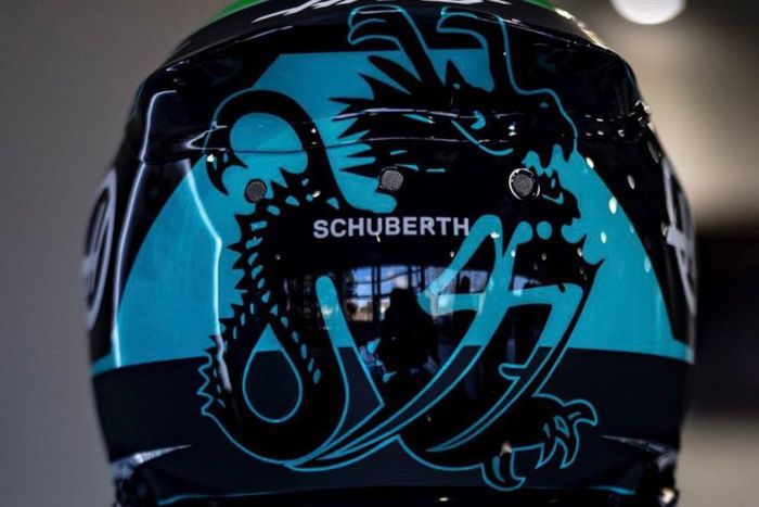 Casco de Mick Schumacher, Haas F1 Team