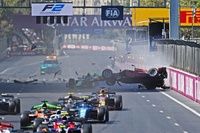F2 multiple crash at Baku