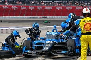 Ed Carpenter, parada en boxes del Chevrolet de Ed Carpenter Racing
