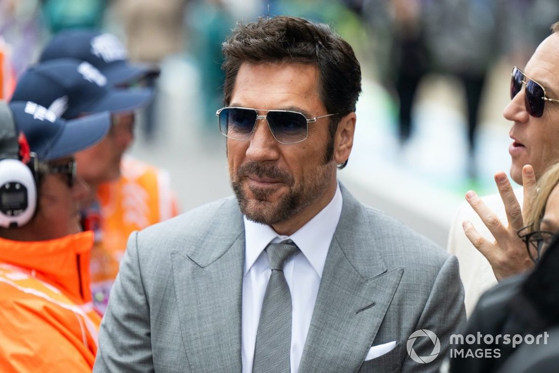 El actor Javier Bardem en la parrilla