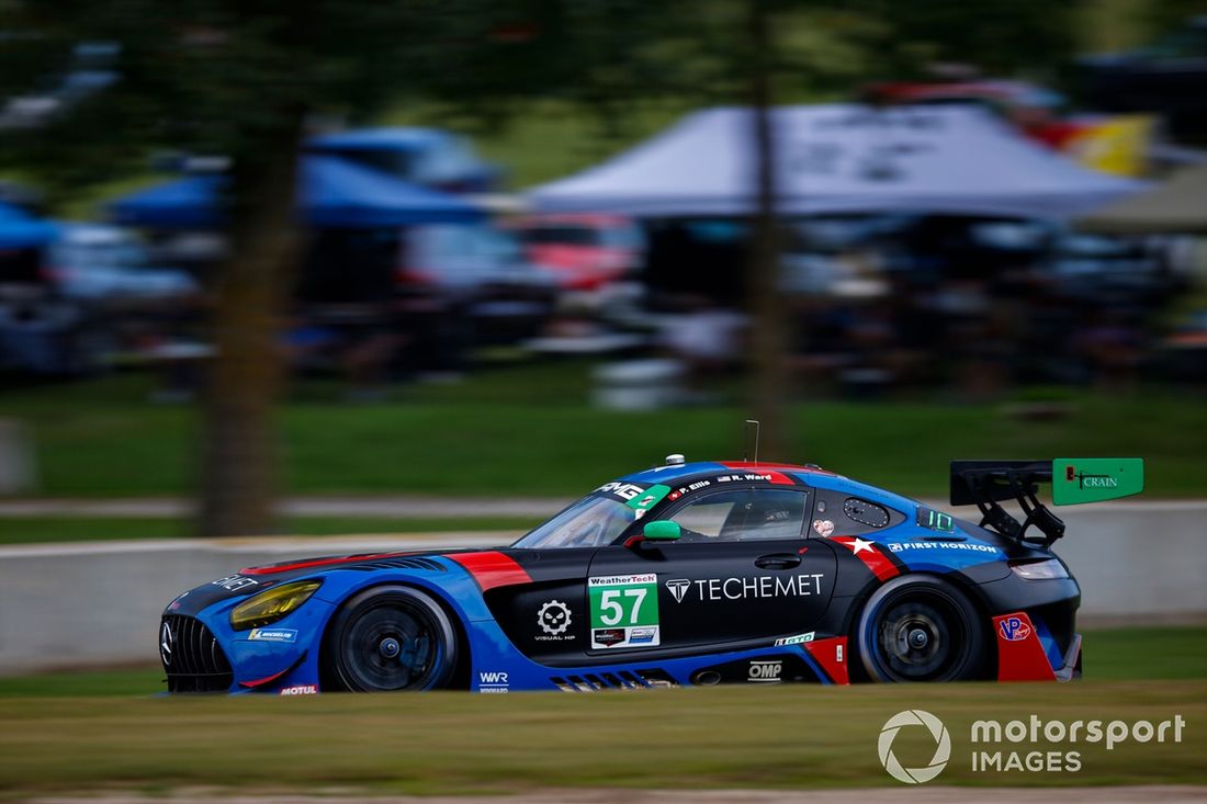 #57 WINWARD Racing Mercedes AMG GT3: Russell Ward, Philip Ellis