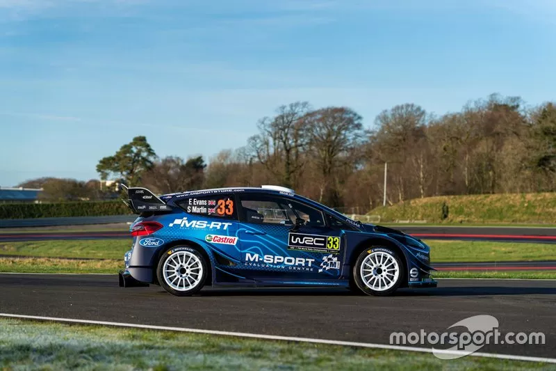 Decoración del M-Sport Ford para 2019