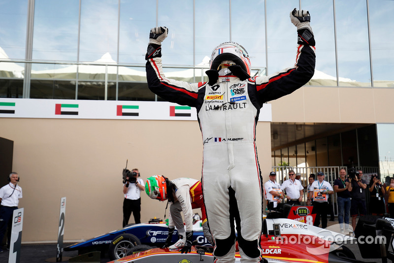 Anthoine Hubert, ART Grand Prix, fête son titre
