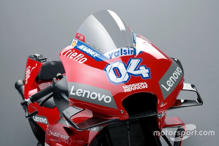 Detalles de la Ducati Desmosedici GP19