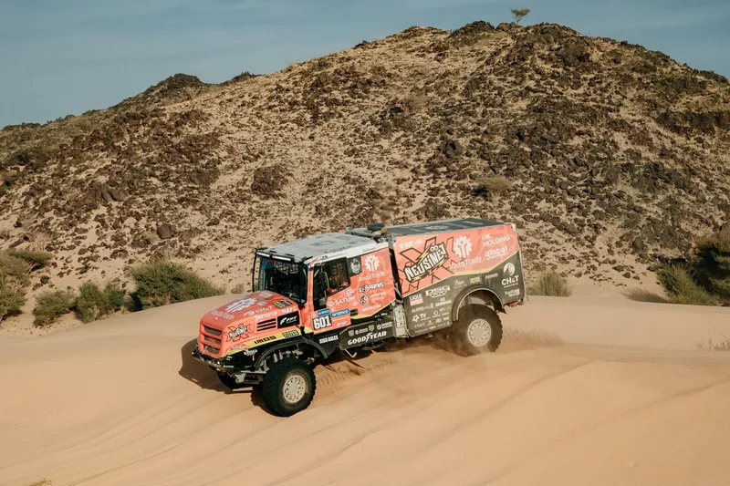 #601 Instatrade Loprais Team De Rooy FPT Iveco : Ales Loprais, Darek Rodewald, David Kripal