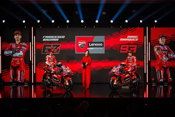 Francesco Bagnaia, Ducati Team, Marc Marquez, Ducati Team
