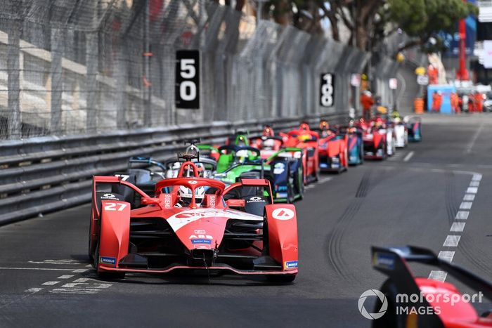 Jake Dennis, Andretti Motorsport, BMW iFE.21, Nyck de Vries, Mercedes-Benz EQ, EQ Silver Arrow 02, Nick Cassidy, Envision Racing, Audi e-tron FE07