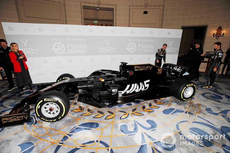Romain Grosjean, Haas F1 Team y Kevin Magnussen, Haas F1 Team