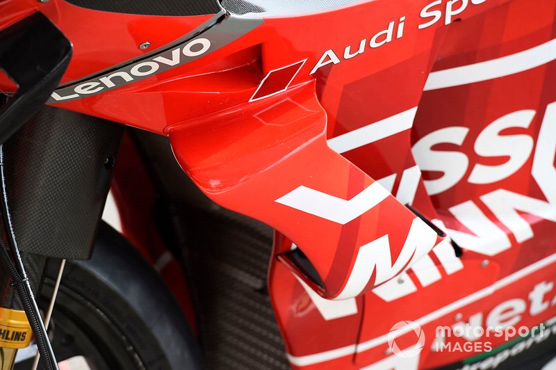Ducati Team, dettaglio della carena
