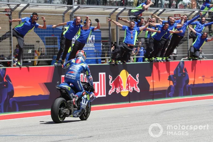 Ganador Alex Rins, Team Suzuki MotoGP