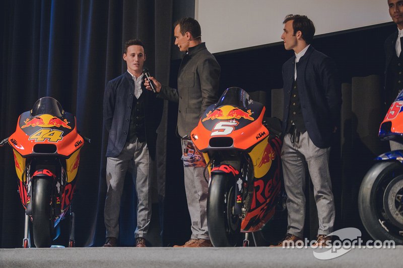 Pol Espargaro and Johann Zarco, KTM Team launch presentation