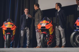 Pol Espargaro et Johann Zarco à la présentation KTM