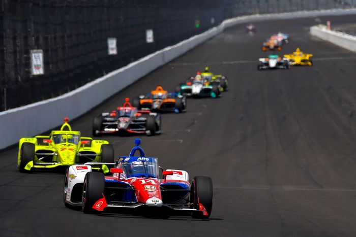 Tony Kanaan, A.J. Foyt Enterprises Chevrolet