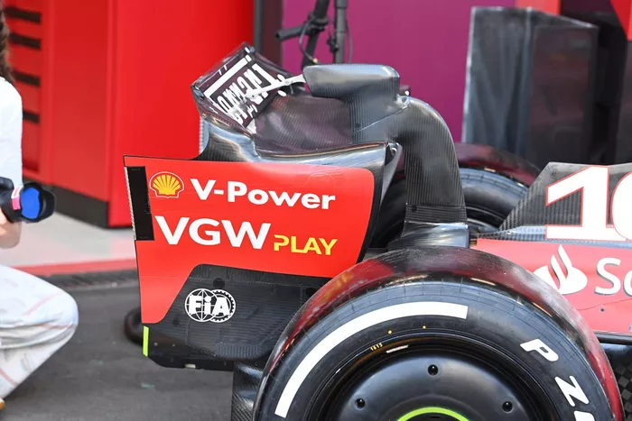 Ferrari SF-23 technical detail