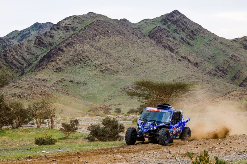 #322 X-Raid Yamaha Supported Team Yamaha: Ignacio Casale, Alvaro Leon