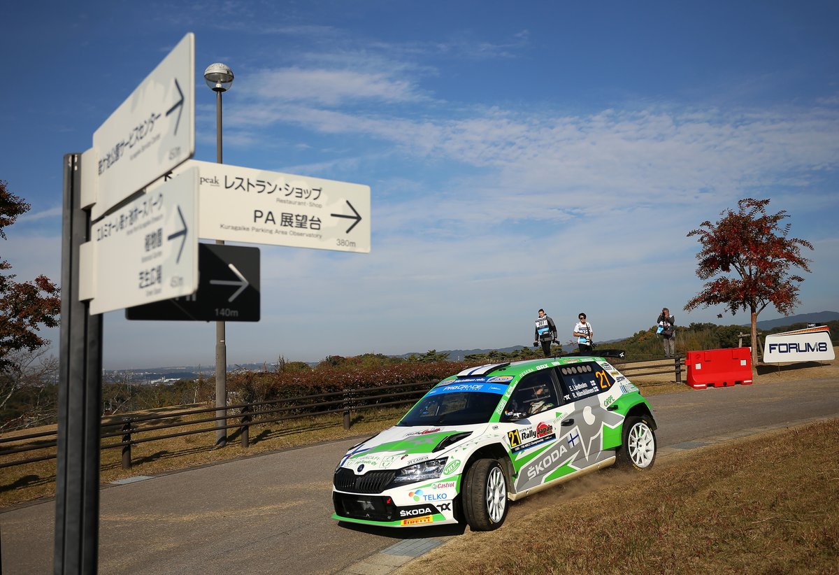 Emil Lindholm, Reeta Hämäläinen, Toksport WRT Skoda Fabia Evo Rally2