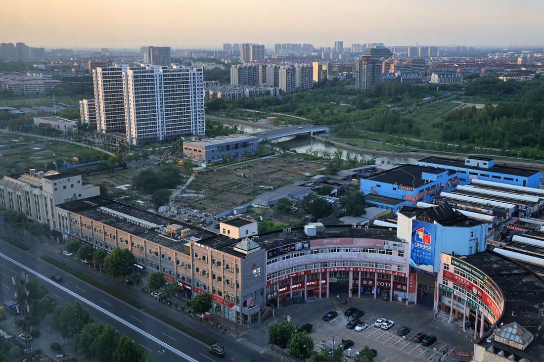 Atmosfera w Szanghaju