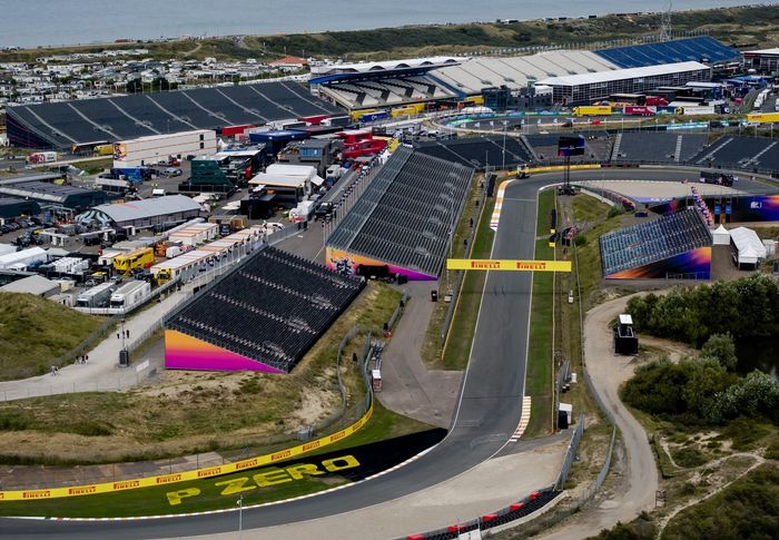 Aerial photograph of the Circuit Zandvoort