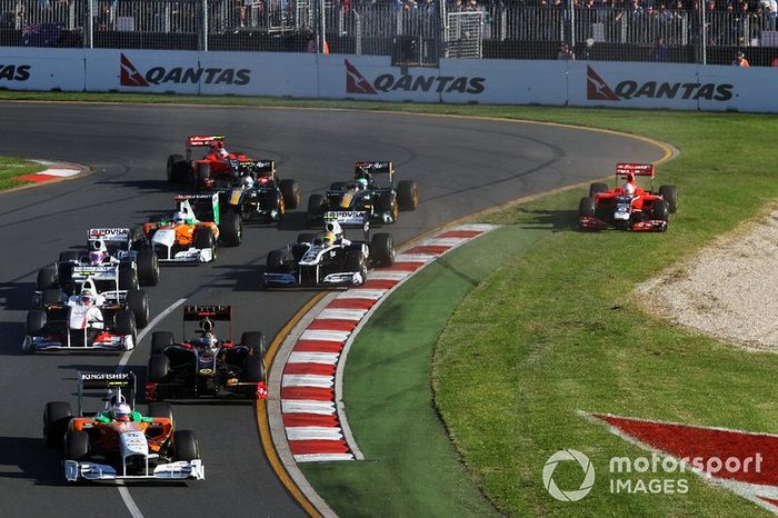 Timo Glock, Virgin Racing MVR-02 al inicio