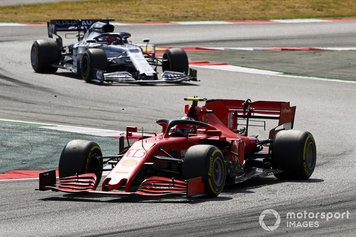 Charles Leclerc, Ferrari SF1000, Daniil Kvyat, AlphaTauri AT01