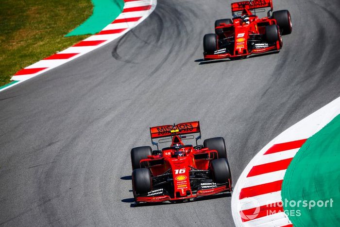 Charles Leclerc, Ferrari SF90, Sebastian Vettel, Ferrari SF90