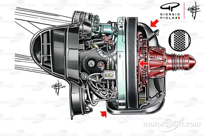 Ferrari SF90 voorremmen, GP van Canada
