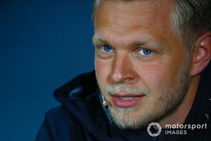 Kevin Magnussen, Haas F1 en la conferencia