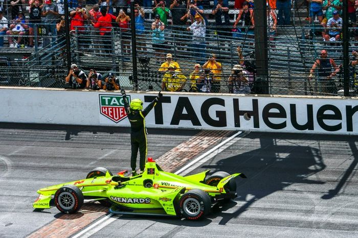 Ganador Simon Pagenaud, Team Penske Chevrolet
