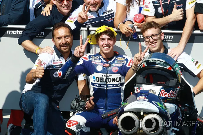 Segundo, Fabio Di Giannantonio, Del Conca Gresini Racing Moto3