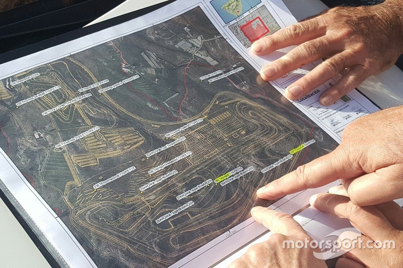 La piantina del circuito