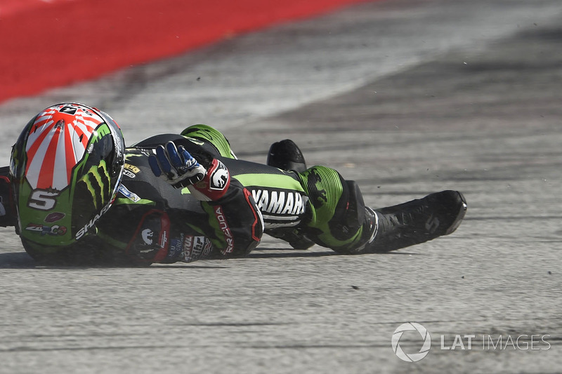 Аварія Жоанна Зарко, Monster Yamaha Tech 3