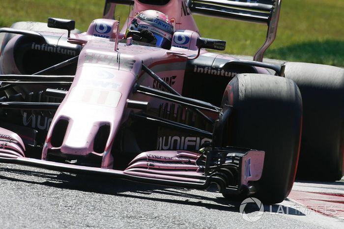  Sergio Perez, Force India F1 VJM10 