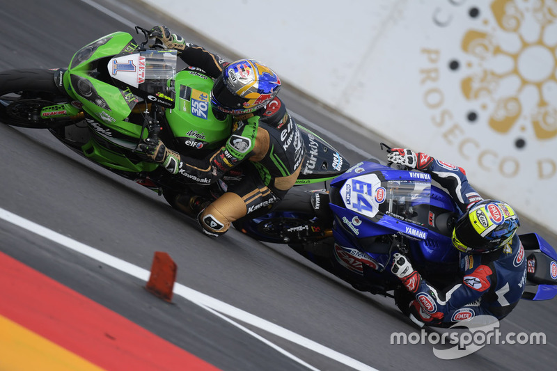 Kenan Sofuoglu, Kawasaki Puccetti Racing, Federico Caricasulo, GRT Yamaha Official WorldSSP Team