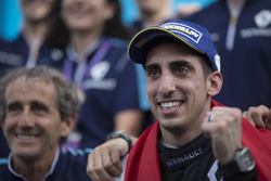 Sébastien Buemi, Renault e.Dams celerates with Alain Prost