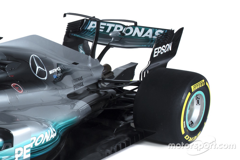 Mercedes AMG F1 W08 detail