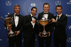 Porsche Team Campeones delWEC Neel Jani, Marc Lieb, Romain Dumas