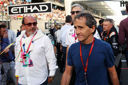 Alain Prost, sur la grille