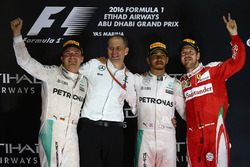 Podium: 1. Lewis Hamilton, Mercedes AMG F1; 2. Nico Rosberg, Mercedes AMG F1; 3. Sebastian Vettel, F