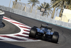Pascal Wehrlein, Mercedes AMG F1 W06 Hybrid test met banden van Pirelli voor 2017 Pirelli
