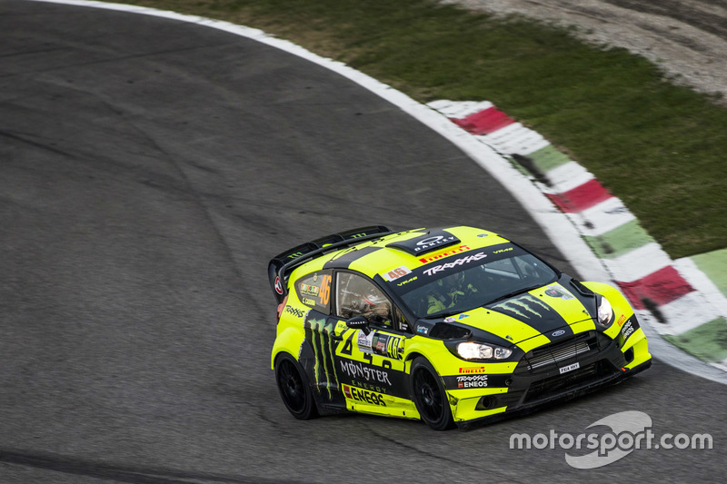 Valentino Rossi, Carlo Cassina, Ford Fiesta