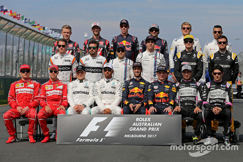 2017 Formula 1 sezonu pilotları